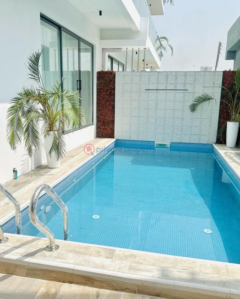 Luxury party villa shortlet - 6 4 bedroom Semi detached Duplex Short let Off Platinum Way Lekki Phase 1 Lagos - 6