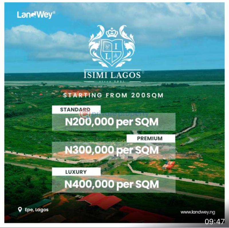 Land For Sale Epe Lagos - 0