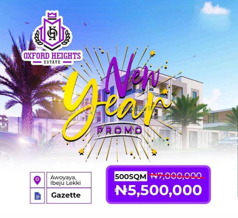 Residential Land For Sale Oxford Heights Estate Close To Mayfair Gardens Awoyaya Ajah Lagos - 4