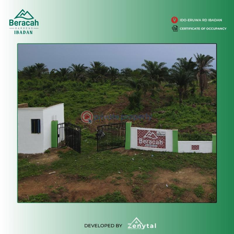 Residential Land For Sale Beracah Gardens Ido Eruwa Road Close To Omi Train Station Ibadan Oyo - 5