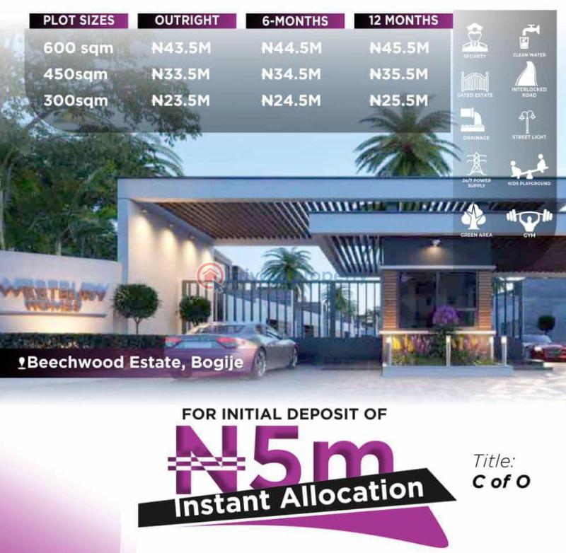 Residential Land For Sale Westbury Homes Gbogije Inside Beechwood Estate Facing Lekki Epe Expressway Ibeju-Lekki Lagos - 3