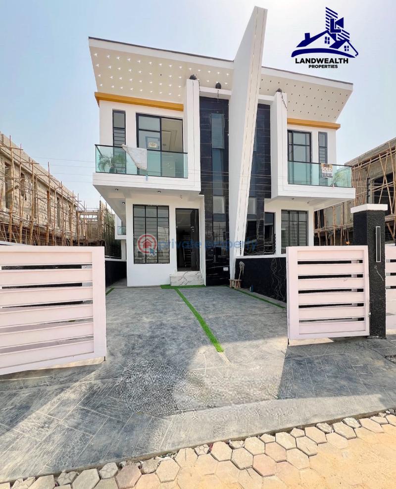 4 bedroom Semi detached Duplex For Sale Secure Estate At Ikota Lekki Ikota Lekki Lagos - 0