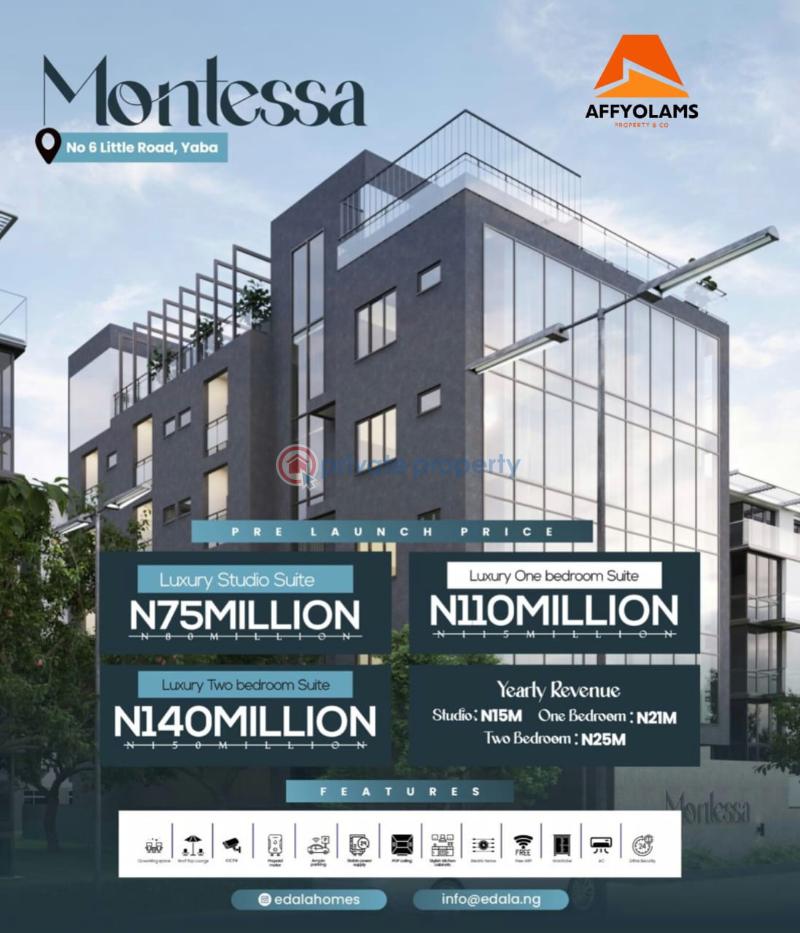 1 bedroom Flat & Apartment For Sale Surulere Lagos