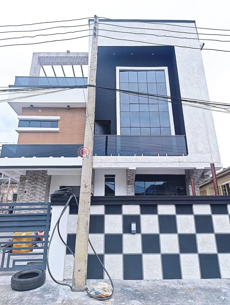 Luxury,beautiful and fully automated smart duplexes - 1 6 bedroom Detached Duplex For Sale Chevron Drive Lekki Lagos - 1