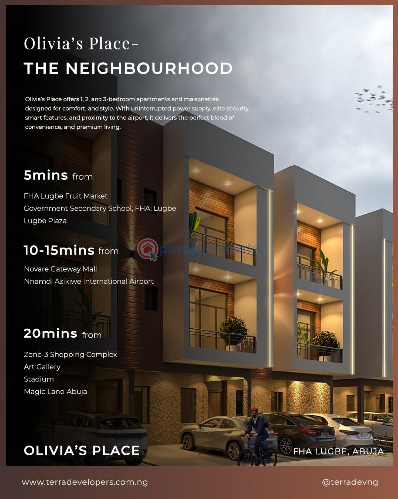 3 bedroom Terrace For Sale Olivia's Place, Lugbe Abuja Phase 4  - 9