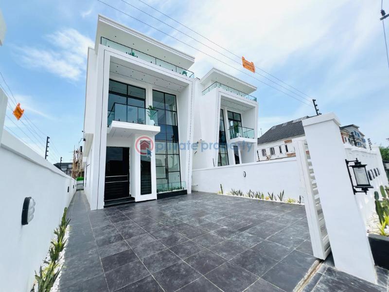 Magnificent 5 bedroom fully detached duplex with swimming pool, - 3 5 bedroom Detached Duplex For Sale Chevron Drive Lekki Lagos - 3