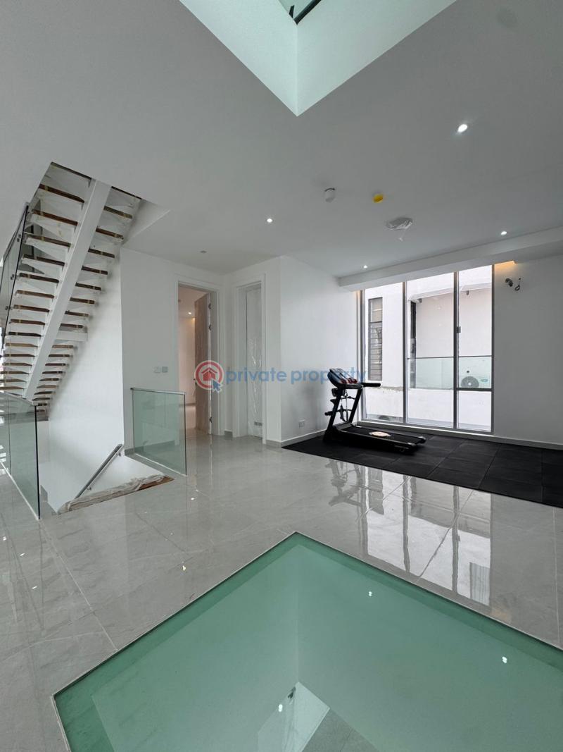 Magnificent 5 beds detached duplex  with a private pool, lounge, elevator, cinema & gym - 17 5 bedroom Detached Duplex For Sale Ikate Lekki Lekki Lagos - 17