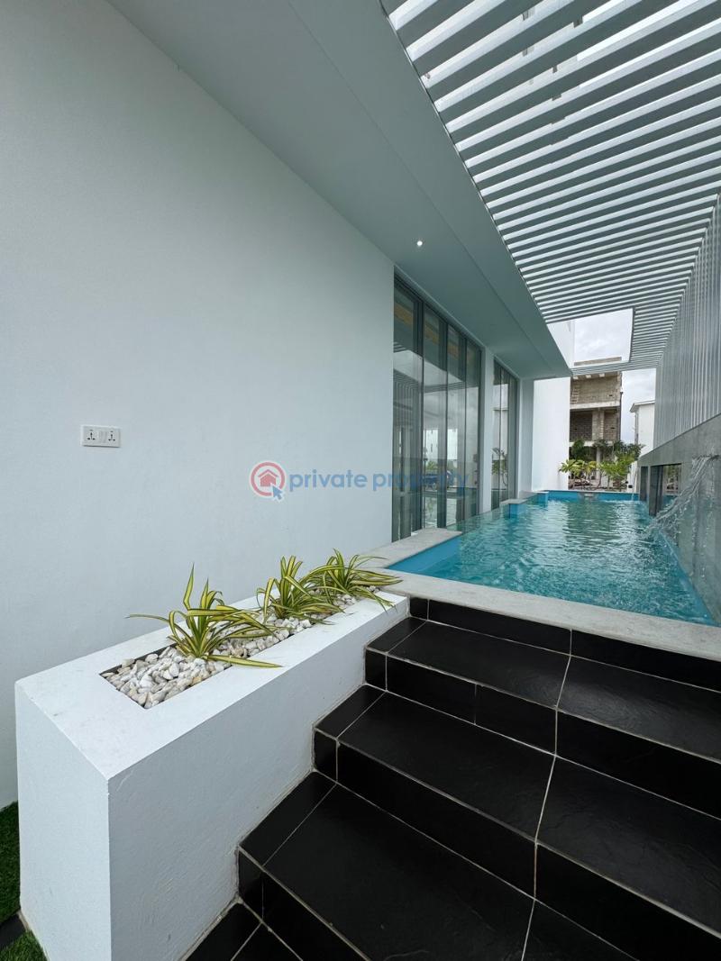 Magnificent 5 beds detached duplex  with a private pool, lounge, elevator, cinema & gym - 15 5 bedroom Detached Duplex For Sale Ikate Lekki Lekki Lagos - 15