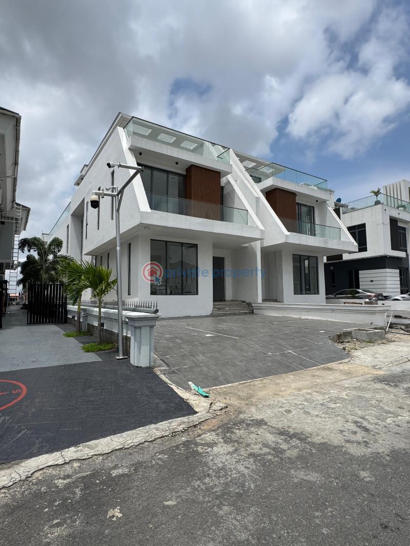 Magnificent 5 beds semi detached duplex  with a private pool, exterior lounge, elevator, cinema - 23 5 bedroom Semi detached Duplex For Sale Ikate Lekki Lekki Lagos - 23
