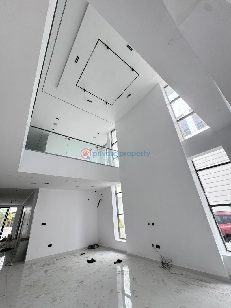 Magnificent 5 beds semi detached duplex  with a private pool, exterior lounge, elevator, cinema - 8 5 bedroom Semi detached Duplex For Sale Ikate Lekki Lekki Lagos - 8