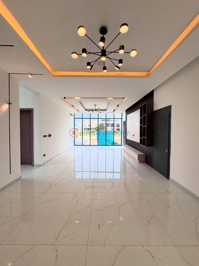 Magnificent 5 beds semi detached duplex  with a private pool, exterior lounge & cinema - 6 5 bedroom Semi detached Duplex For Sale Ikate Lekki Lekki Lagos - 6