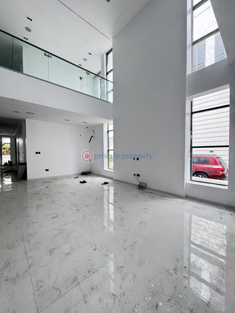 Magnificent 5 beds semi detached duplex  with a private pool, exterior lounge, elevator, cinema - 5 5 bedroom Semi detached Duplex For Sale Ikate Lekki Lekki Lagos - 5