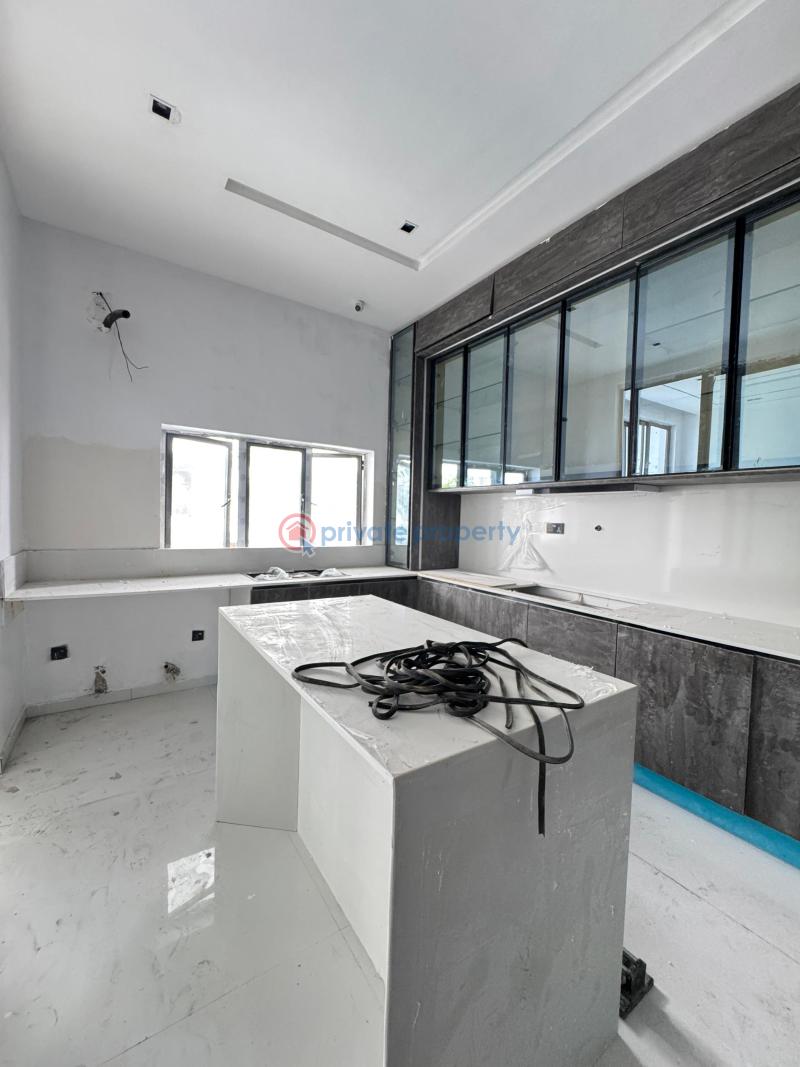 Magnificent 5 beds semi detached duplex  with a private pool, exterior lounge, elevator, cinema - 6 5 bedroom Semi detached Duplex For Sale Ikate Lekki Lekki Lagos - 6