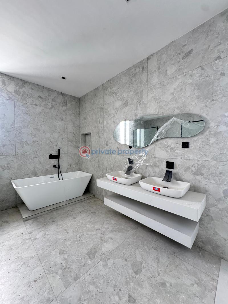 Magnificent 5 beds semi detached duplex  with a private pool, exterior lounge, elevator, cinema - 19 5 bedroom Semi detached Duplex For Sale Ikate Lekki Lekki Lagos - 19