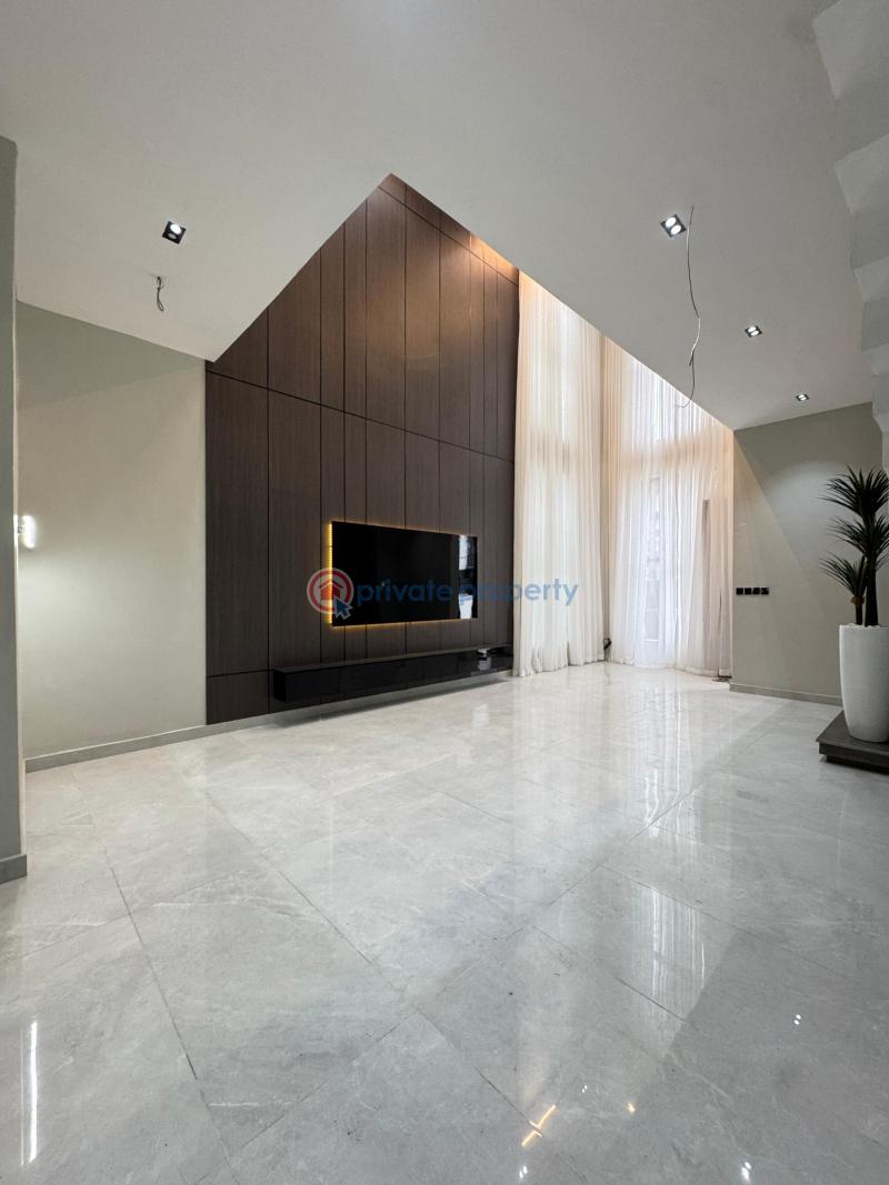 Magnificent 5 beds with a gym & pool on two floors - 3 5 bedroom Detached Duplex For Sale Orchid Road Lekki Lagos - 3