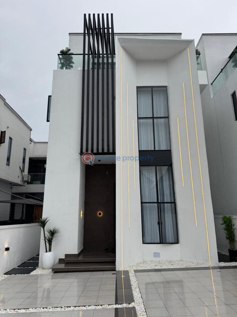 Magnificent 5 beds with a gym & pool on two floors - 14 5 bedroom Detached Duplex For Sale Orchid Road Lekki Lagos - 14