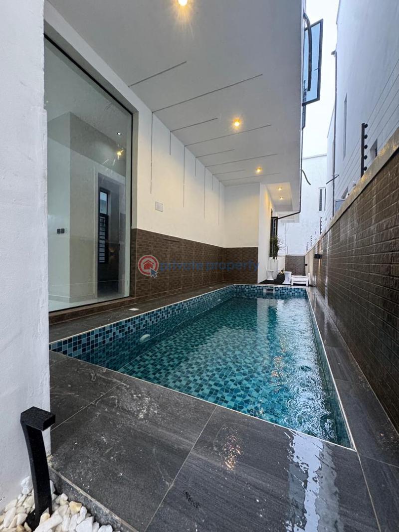 Magnificent 5 beds with a gym & pool on two floors - 11 5 bedroom Detached Duplex For Sale Orchid Road Lekki Lagos - 11