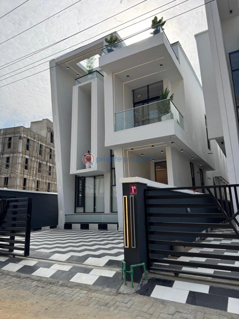 Magnificent 5 beds with a private pool - 6 5 bedroom Detached Duplex For Sale Chevron Lekki Lekki Lagos - 6