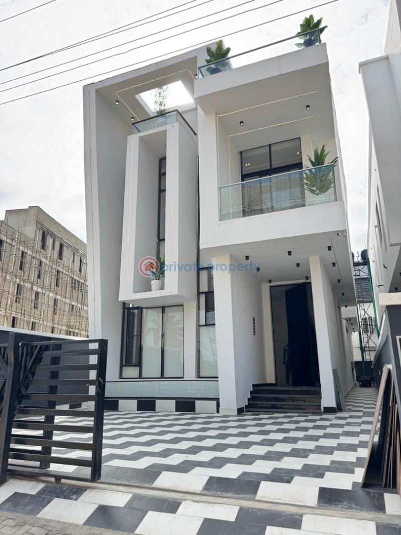 Magnificent 5 beds with a private pool - 3 5 bedroom Detached Duplex For Sale Chevron Lekki Lekki Lagos - 3