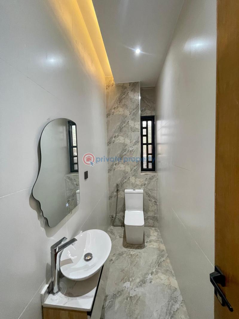 Magnificent 5bedroom detached mansion with cinema,pool,large compound for sale royal garden estate ajah - 9 5 bedroom Detached Duplex For Sale Estate Ajah Lagos - 9