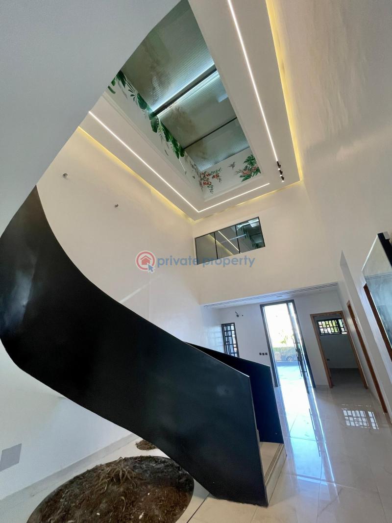 Magnificent 5bedroom detached mansion with cinema,pool,large compound for sale royal garden estate ajah - 7 5 bedroom Detached Duplex For Sale Estate Ajah Lagos - 7