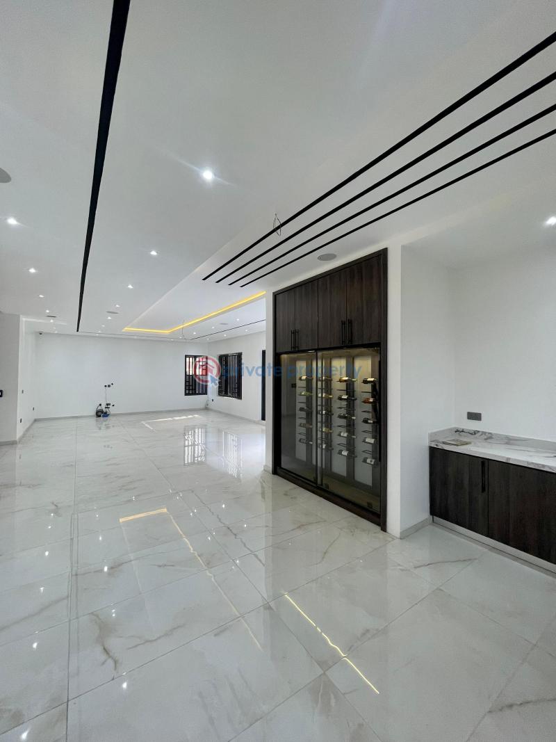 Magnificent 5bedroom detached mansion with cinema,pool,large compound for sale royal garden estate ajah - 3 5 bedroom Detached Duplex For Sale Estate Ajah Lagos - 3