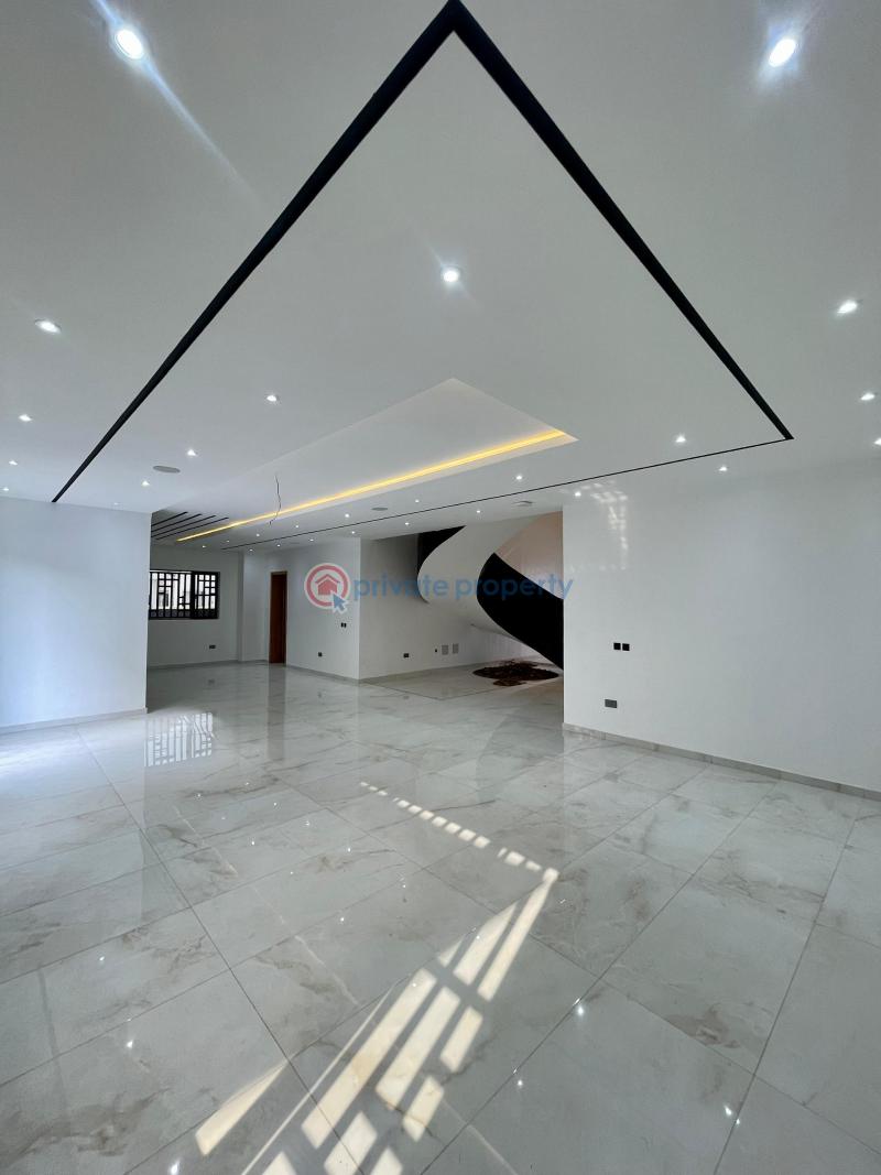 Magnificent 5bedroom detached mansion with cinema,pool,large compound for sale royal garden estate ajah - 2 5 bedroom Detached Duplex For Sale Estate Ajah Lagos - 2