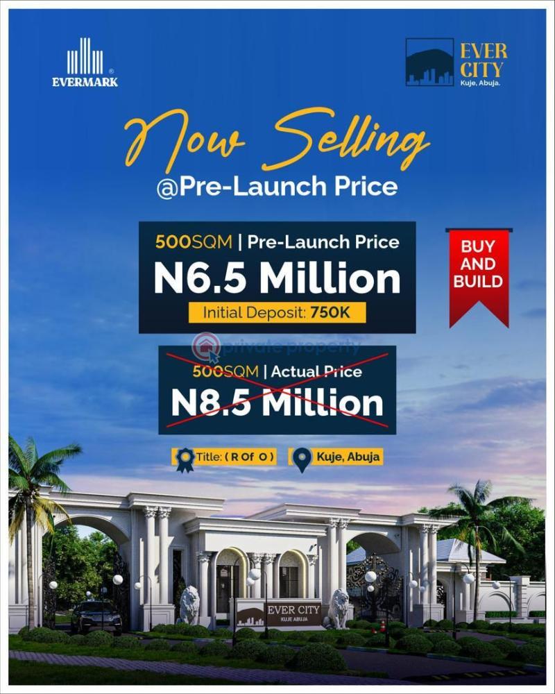 Mixed use Land For Sale Evercity Estate, Kuje Abuja Phase 4  - 0