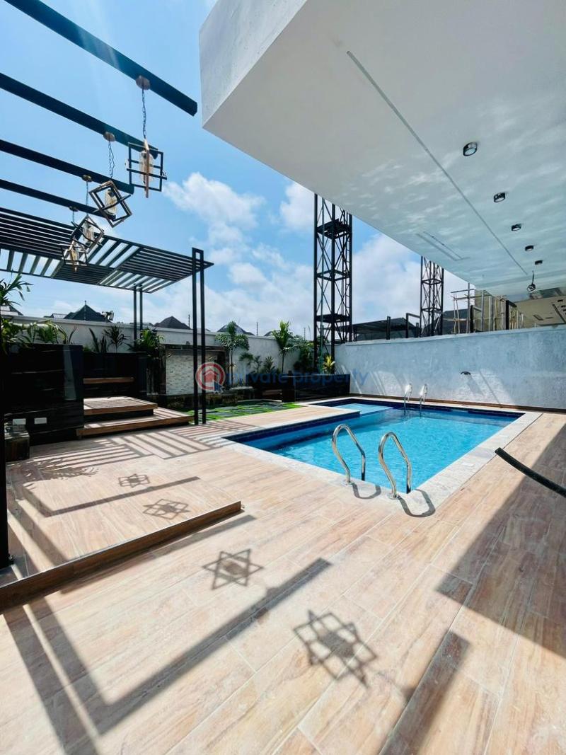 6 bedroom Detached Duplex For Sale Chevron Drive Lekki Lagos - 7