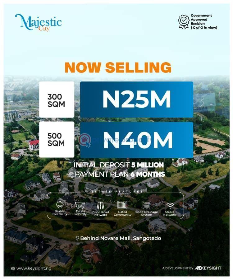 Residential Land For Sale Monastery Road Sangotedo Lagos