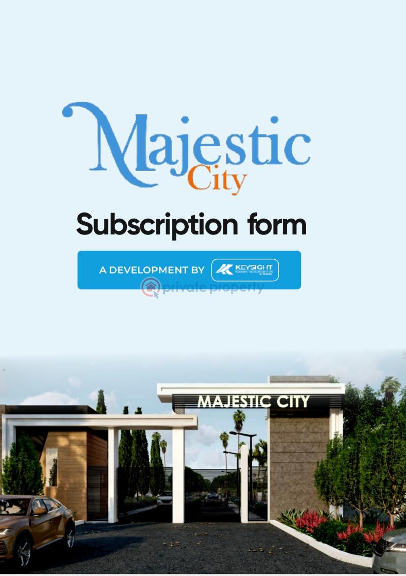 Majestic city estate - 0 Residential Land For Sale Monastry Road / Sangotedo / Ajah Lagos Sangotedo Ajah Lagos - 0