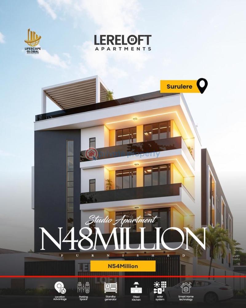 1 bedroom Block Of Flats For Sale Surulere Lagos - 0
