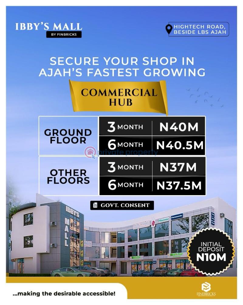 1 bedroom Shop For Sale Lagos Business School, Sangotedo Ajah Lagos - 7