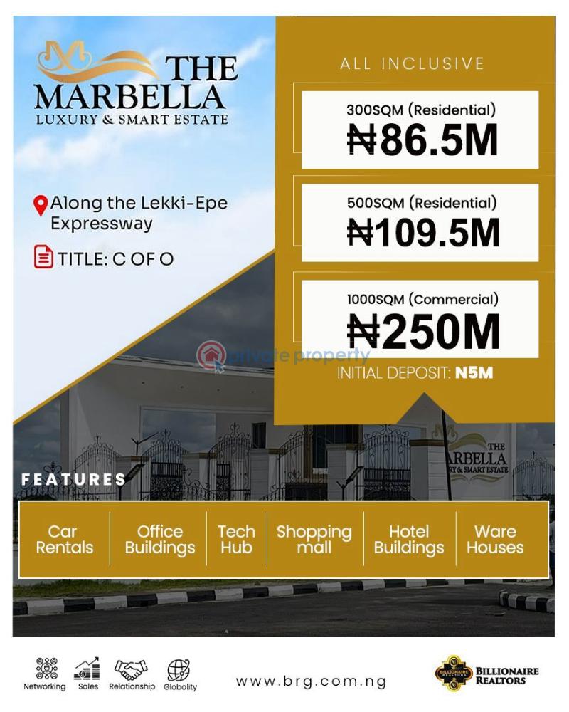 Mixed use Land For Sale Along Lekki Expressway Lagos