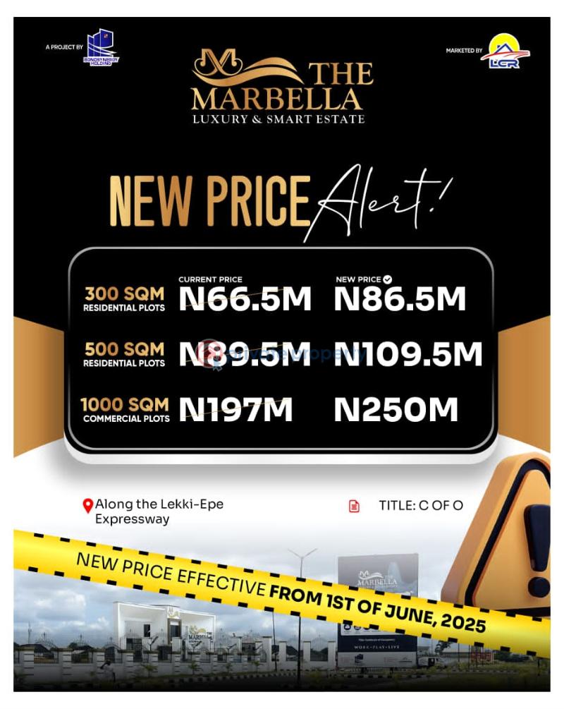 Residential Land For Sale Lekki Epe Expressway Ibeju-Lekki Lagos