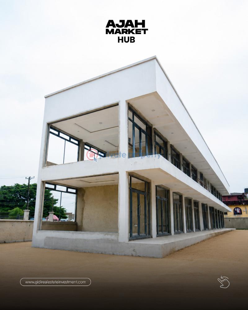 Mall/Complex/Plaza For Sale Ajah Market Hub Accessible To Ajah Under Bridge & Market •	Accessible To Lekki Epe Expressway •	5 Minutes From Chevron •	5 Minutes From Abraham Adesanya, Ajah, Lagos •	10 Minutes Sangotedo, Lagos •	10 Minutes Novare Mall, Sangotedo Ajah Lagos - 7