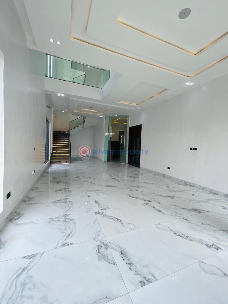 Marvelously carved 5 bed detached duplex with home elevator and cinema - 5 5 bedroom Detached Duplex For Sale Victory Park, Osapa, Lekki Osapa Lekki Lagos - 5