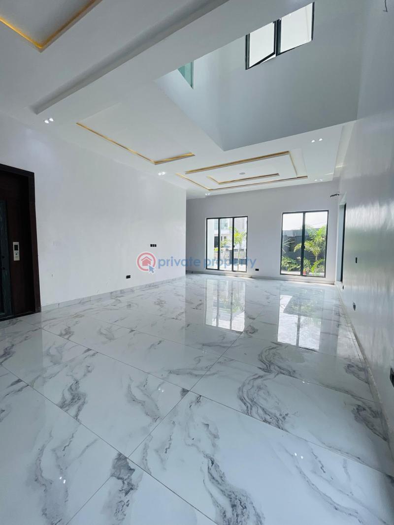 Marvelously carved 5 bed detached duplex with home elevator and cinema - 3 5 bedroom Detached Duplex For Sale Victory Park, Osapa, Lekki Osapa Lekki Lagos - 3