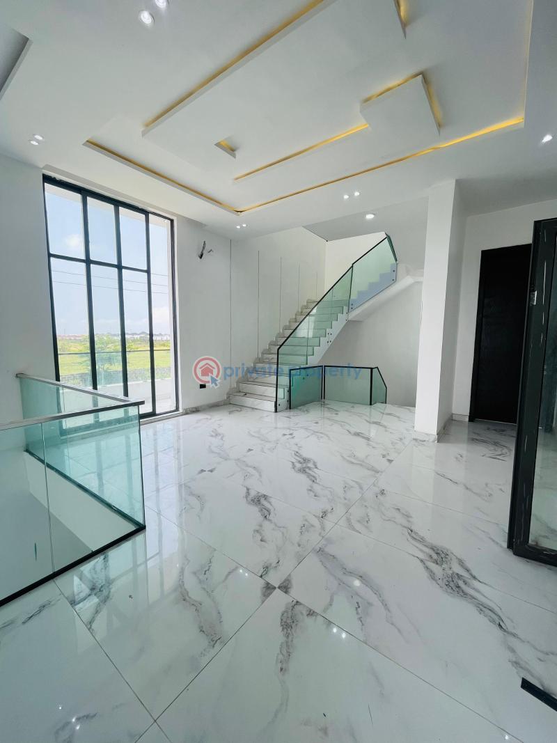 Marvelously carved 5 bed detached duplex with home elevator and cinema - 4 5 bedroom Detached Duplex For Sale Victory Park, Osapa, Lekki Osapa Lekki Lagos - 4