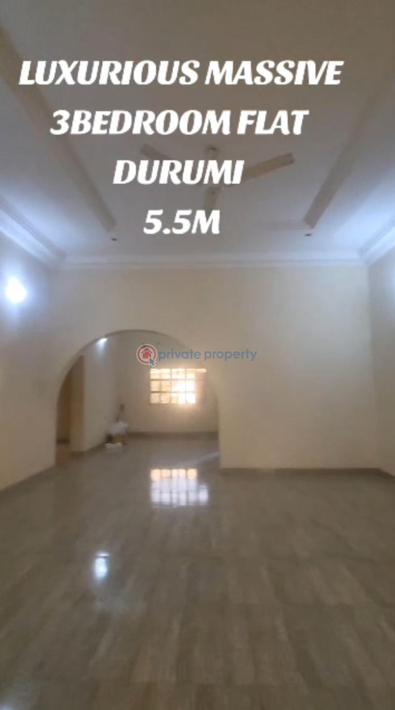 3 bedroom Flat & Apartment For Rent Durumi By American International School Durumi Abuja Phase 2  - 1
