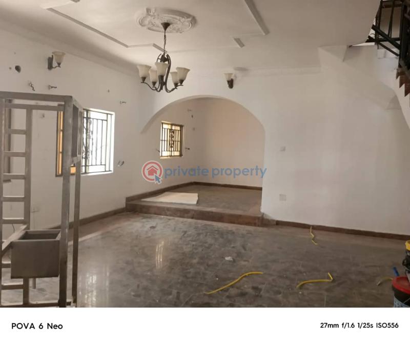 Massive 4 bedroom semi detached with bq - 1 4 bedroom Semi detached Duplex For Rent Peace Ville Estate Thomas Estate Ajah Lagos - 1