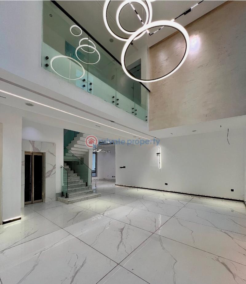 Massive 5 bed detached home with elevator, 2 swimming pools (roof top pool inclusive ), cinema, rooftop terrace - 3 5 bedroom Detached Duplex For Sale Lekki County Homes Ikota Ikota Lekki Lagos - 3