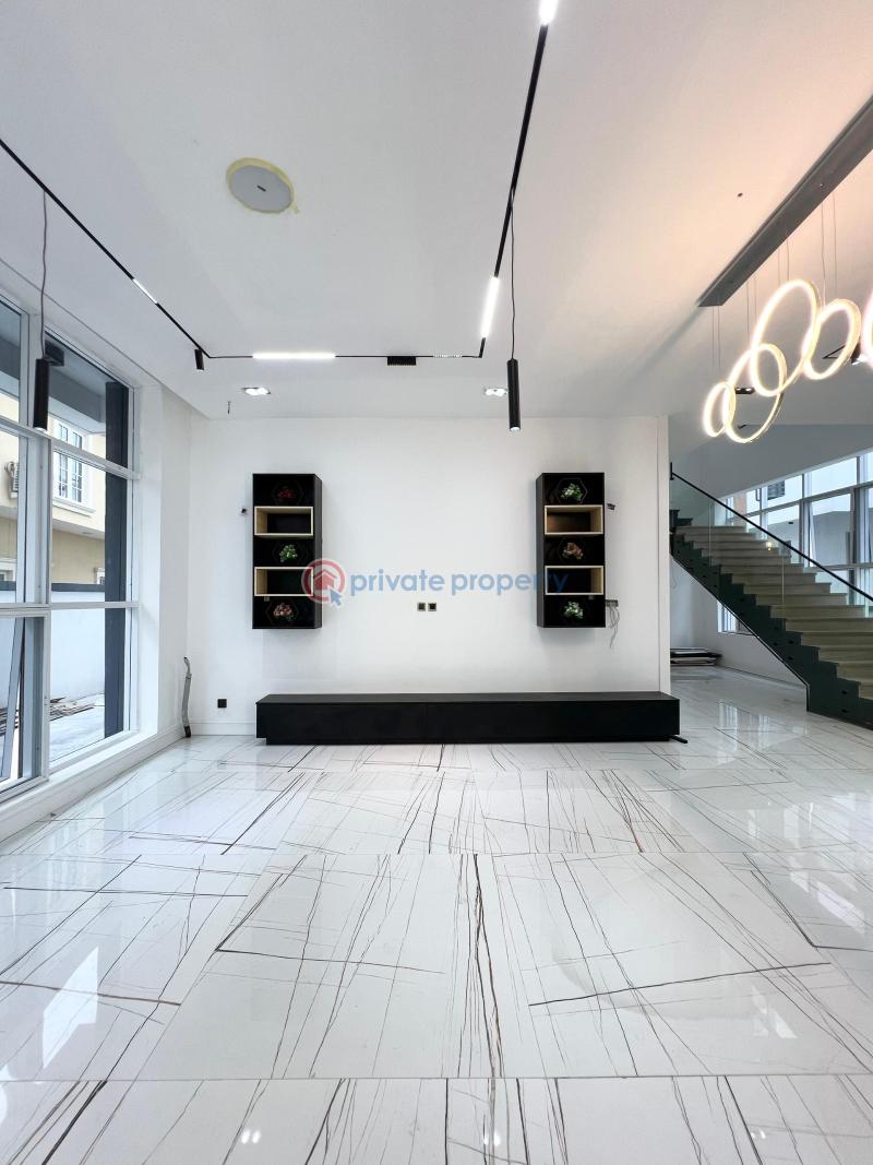 Massive 5 bedroom fully detached duplex with cinema and pool - 3 5 bedroom Duplex For Sale Osapa London Osapa Lekki Lagos - 3