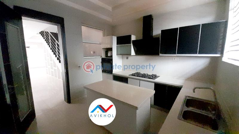 Massive 5 bedroom fully serviced semi-detached duplex  with bq in a premium mini estate. - 5 5 bedroom Semi detached Duplex For Sale Osapa Lekki Lagos - 5