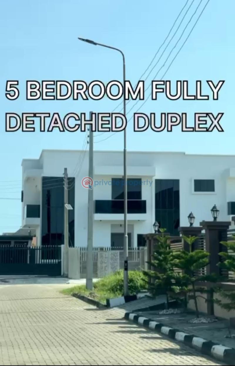 5 bedroom Duplex For Sale Fountain Springville Estate Monastery Road Sangotedo Lagos - 1