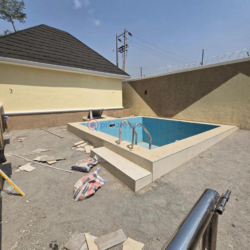 Massive 5bedroom fully detached house with swimming pool - 7 5 bedroom Duplex For Sale Efab Metropolis Karsana Abuja Phase 3  - 7