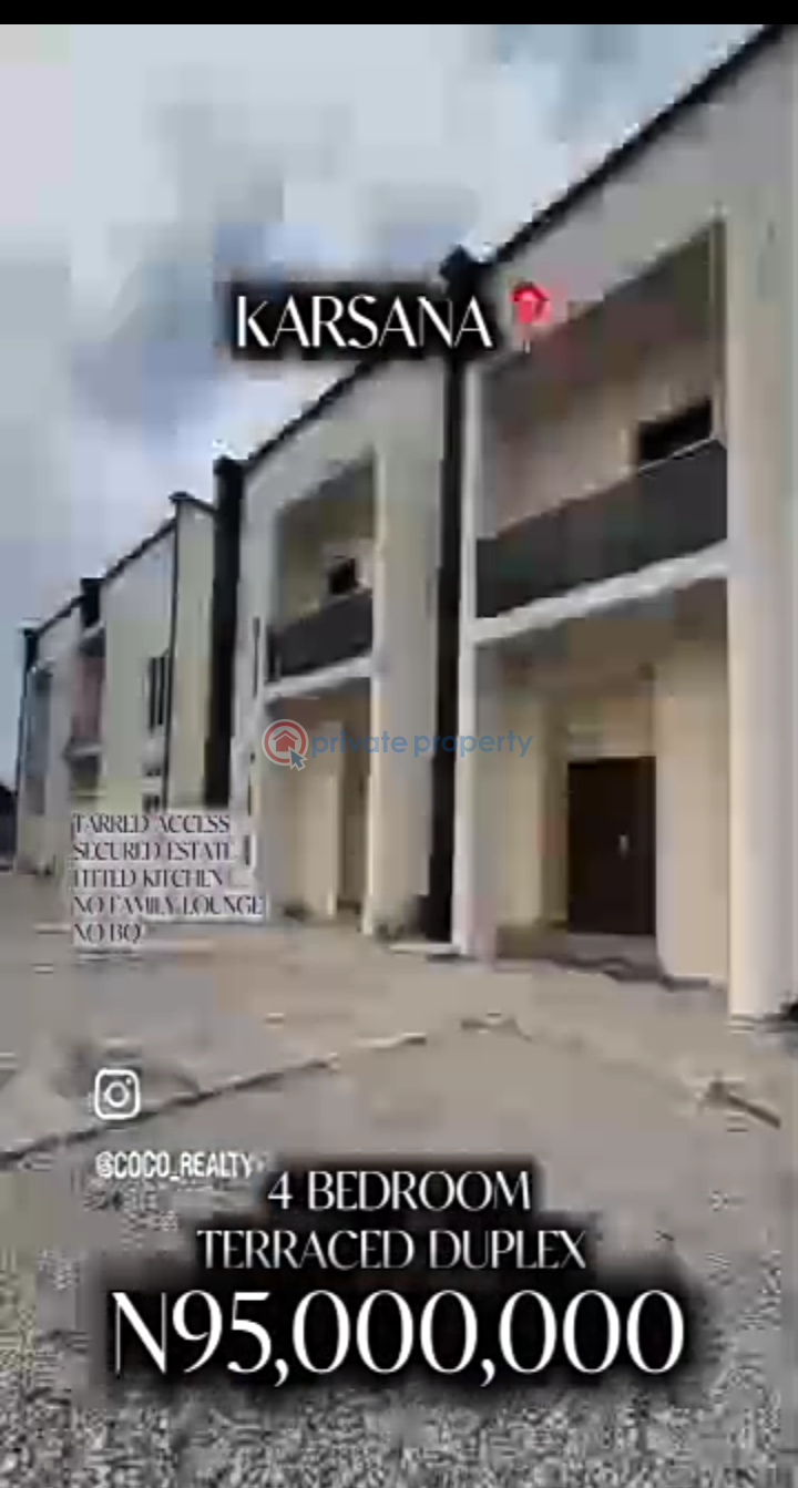 4 bedroom Duplex For Sale Karsana Abuja Phase 3  - 4
