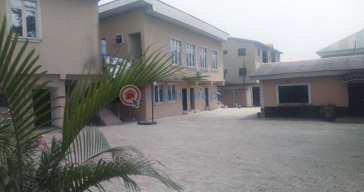 Massive event center with 2 units of storey building of mini halls & offices + guest chalet - 1 Event Hall For Sale Sangotedo Ajah Lagos - 1