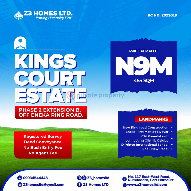 Mixed use Land For Sale Off Eneka Ring Road Eneka Port Harcourt Rivers - 0