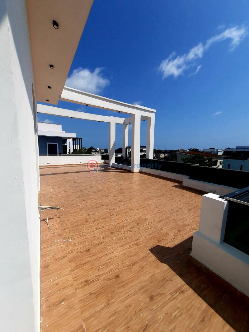Massive tastefully finished luxious 5 bedroom massion - 21 5 bedroom Detached Duplex For Sale Pinnock Beach Estate Osapa Lekki Lagos - 21